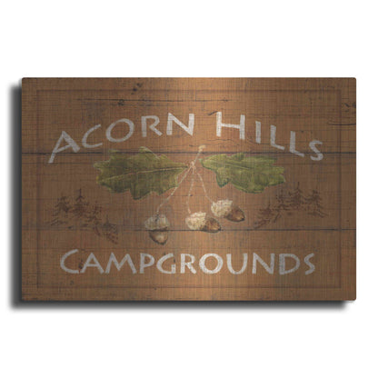 Luxe Metal Art 'Lodge Signs I' by James Wiens, Metal Wall Art