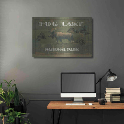 Luxe Metal Art 'Lodge Signs VI' by James Wiens, Metal Wall Art,36x24