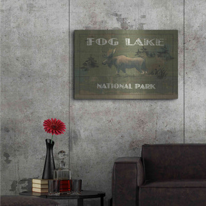 Luxe Metal Art 'Lodge Signs VI' by James Wiens, Metal Wall Art,36x24