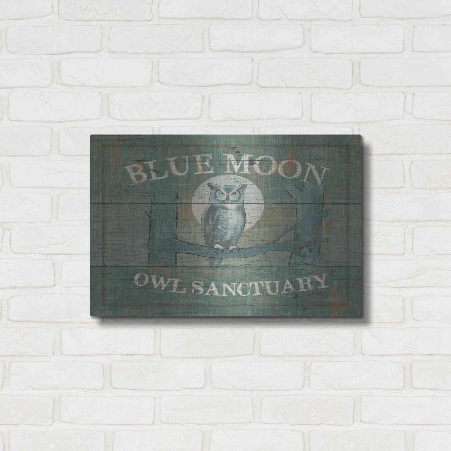 Luxe Metal Art 'Lodge Signs VII' by James Wiens, Metal Wall Art,24x16