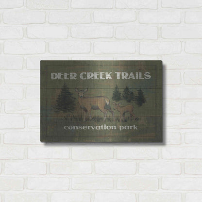 Luxe Metal Art 'Lodge Signs VIII' by James Wiens, Metal Wall Art,24x16