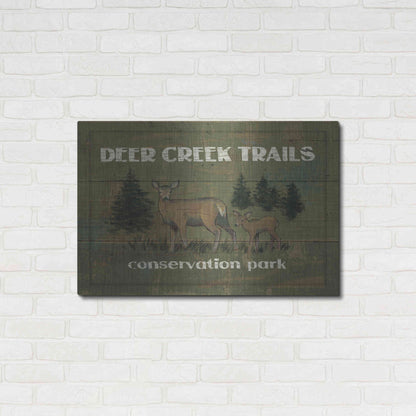 Luxe Metal Art 'Lodge Signs VIII' by James Wiens, Metal Wall Art,36x24