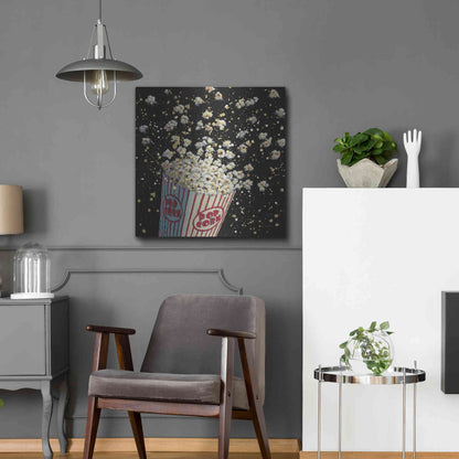 Luxe Metal Art 'Cinema Pop' by James Wiens, Metal Wall Art,24x24