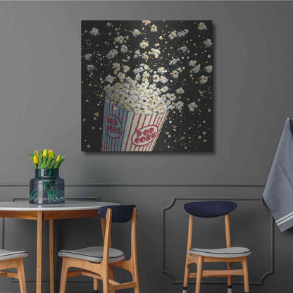 Luxe Metal Art 'Cinema Pop' by James Wiens, Metal Wall Art,36x36