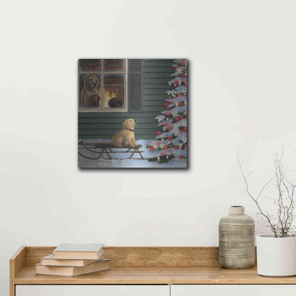 Luxe Metal Art 'Make a Wish' by James Wiens, Metal Wall Art,12x12