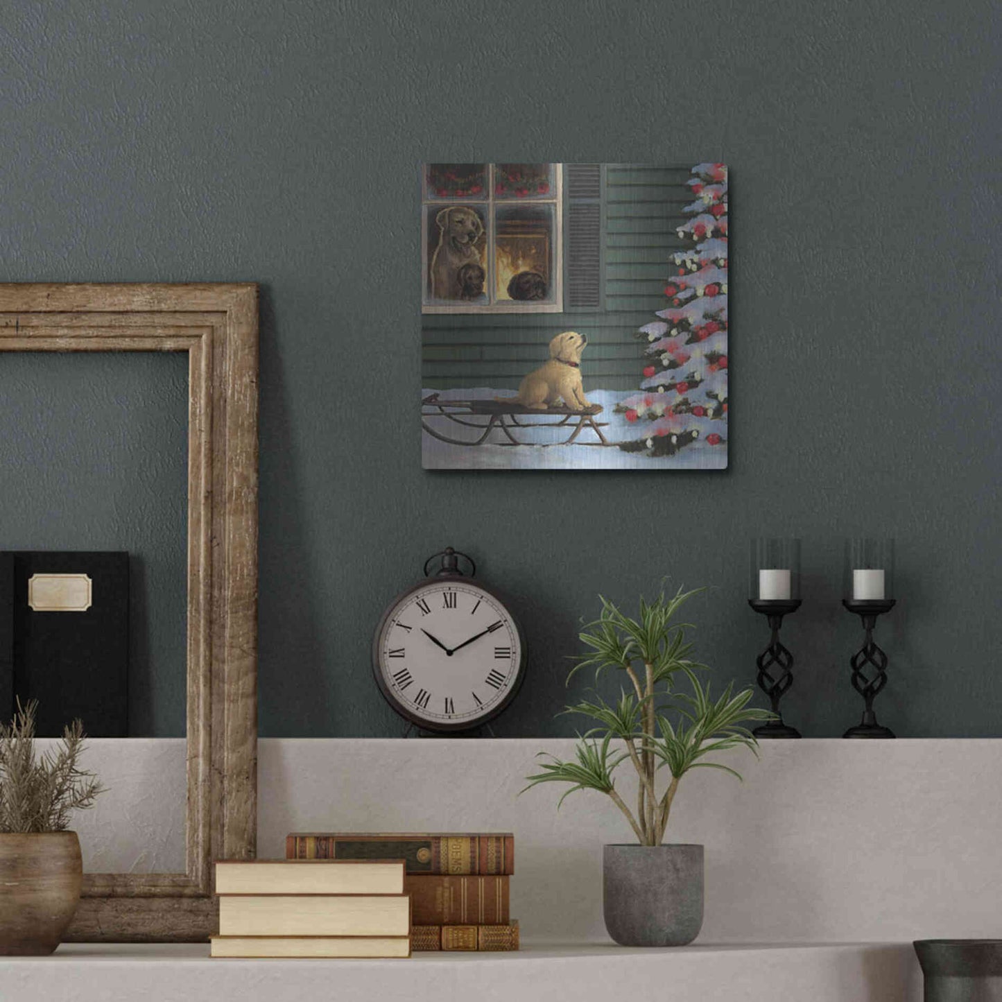 Luxe Metal Art 'Make a Wish' by James Wiens, Metal Wall Art,12x12