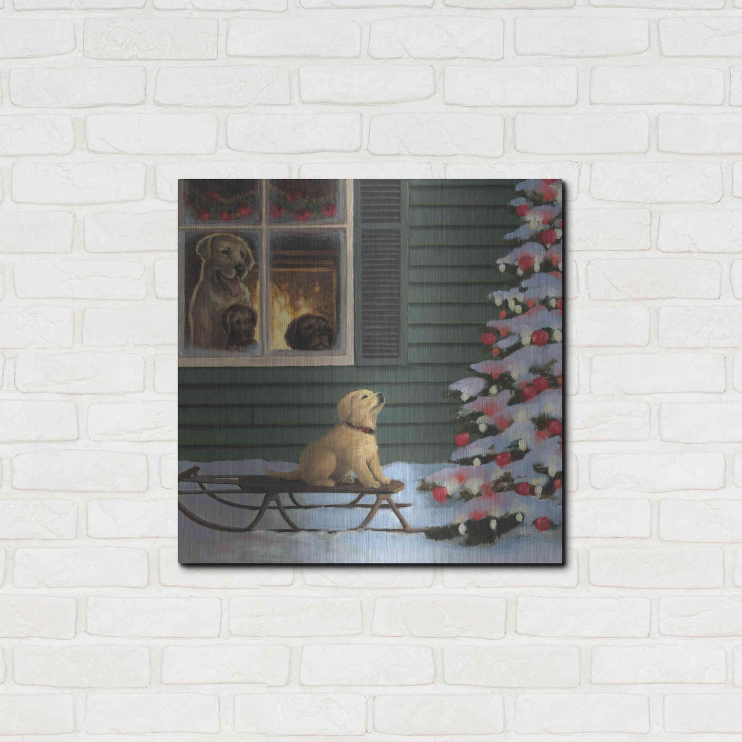 Luxe Metal Art 'Make a Wish' by James Wiens, Metal Wall Art,24x24