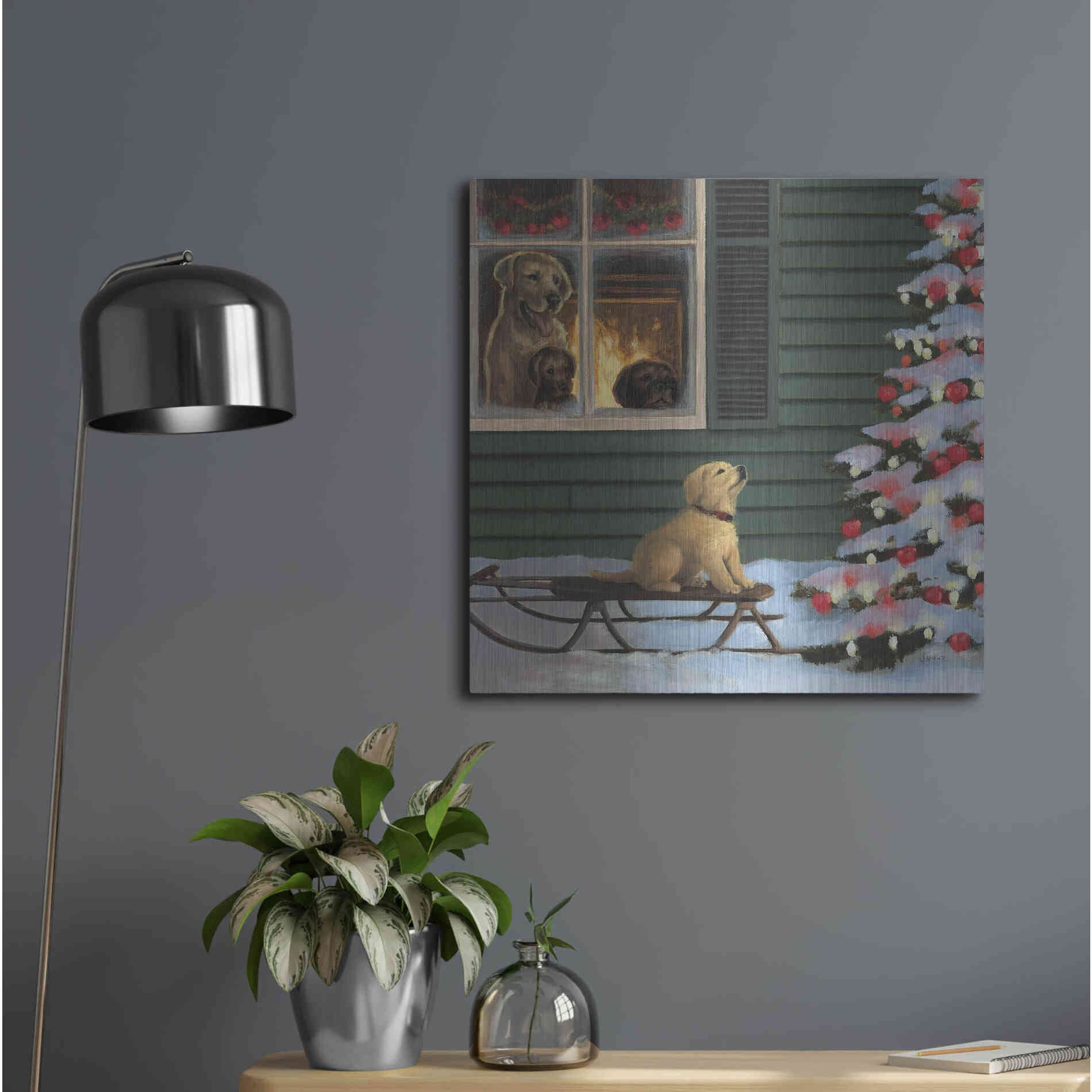 Luxe Metal Art 'Make a Wish' by James Wiens, Metal Wall Art,24x24