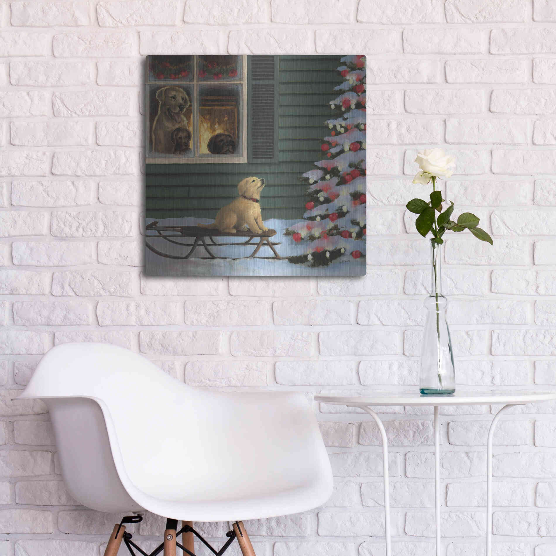 Luxe Metal Art 'Make a Wish' by James Wiens, Metal Wall Art,24x24