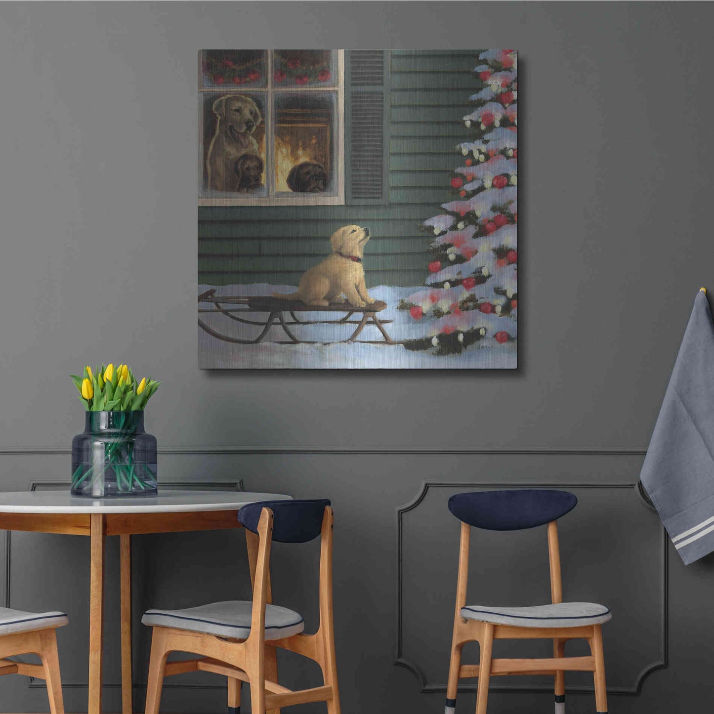 Luxe Metal Art 'Make a Wish' by James Wiens, Metal Wall Art,36x36