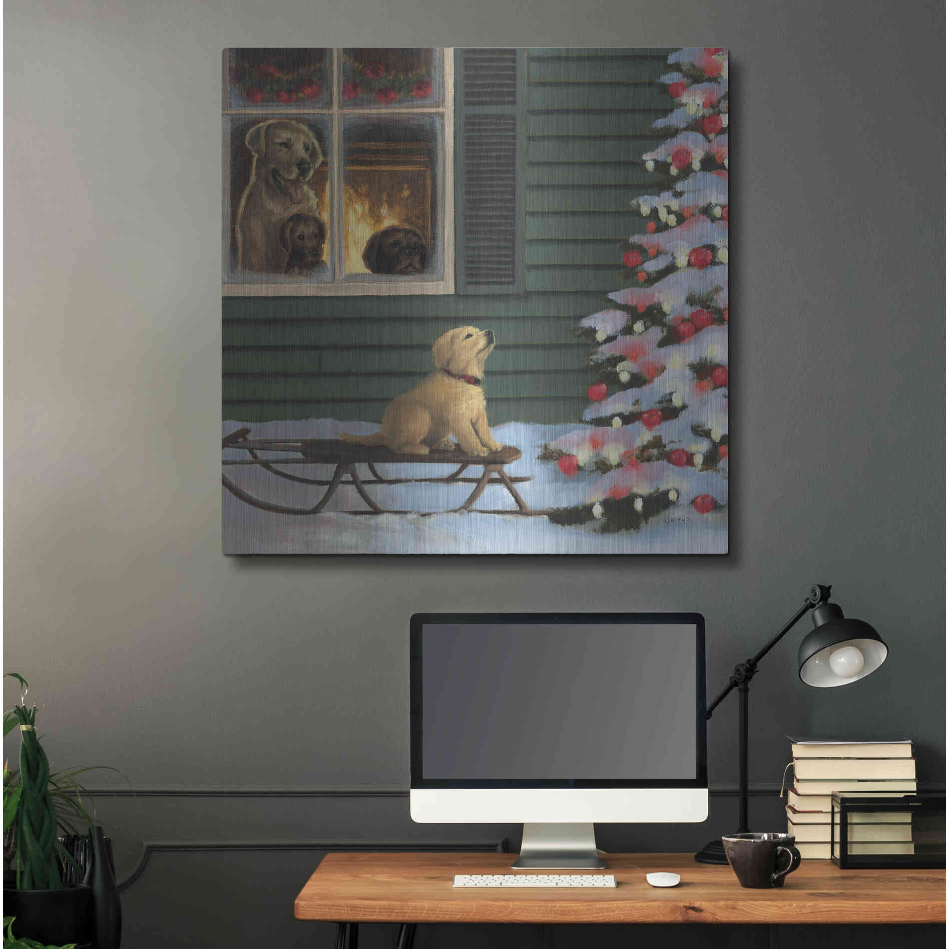 Luxe Metal Art 'Make a Wish' by James Wiens, Metal Wall Art,36x36