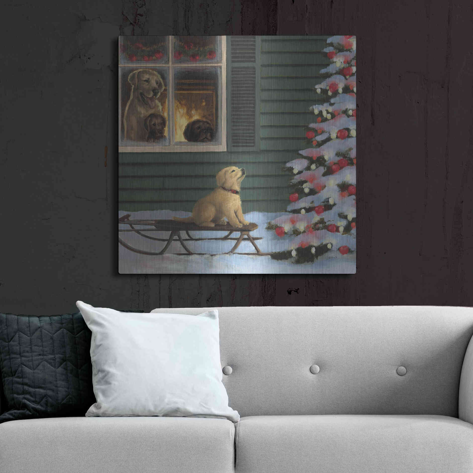 Luxe Metal Art 'Make a Wish' by James Wiens, Metal Wall Art,36x36