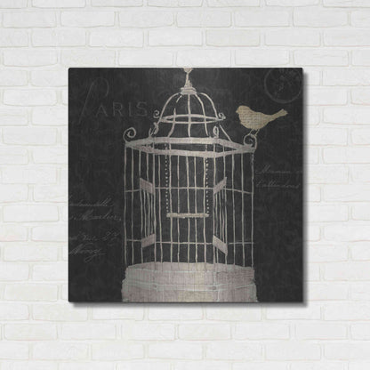 Luxe Metal Art 'Via Paris III' by James Wiens, Metal Wall Art,36x36