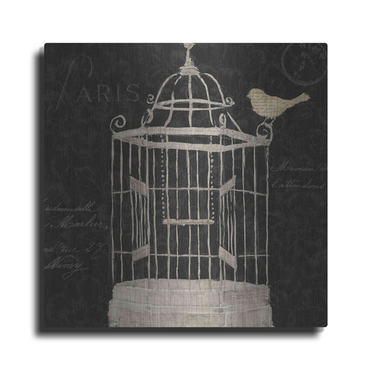 Luxe Metal Art 'Via Paris III' by James Wiens, Metal Wall Art