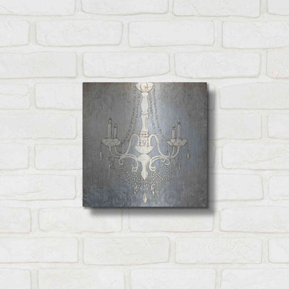 Luxe Metal Art 'Luxurious Lights I' by James Wiens, Metal Wall Art,12x12