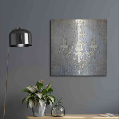 Luxe Metal Art 'Luxurious Lights I' by James Wiens, Metal Wall Art,24x24