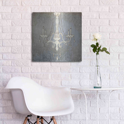 Luxe Metal Art 'Luxurious Lights I' by James Wiens, Metal Wall Art,24x24