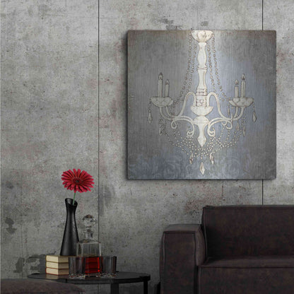 Luxe Metal Art 'Luxurious Lights I' by James Wiens, Metal Wall Art,36x36