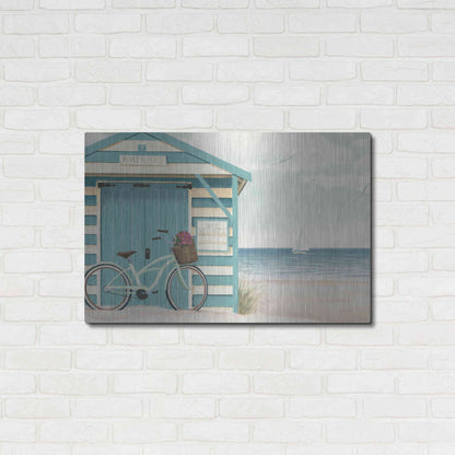 Luxe Metal Art 'Beach Cruiser I' by James Wiens, Metal Wall Art,36x24