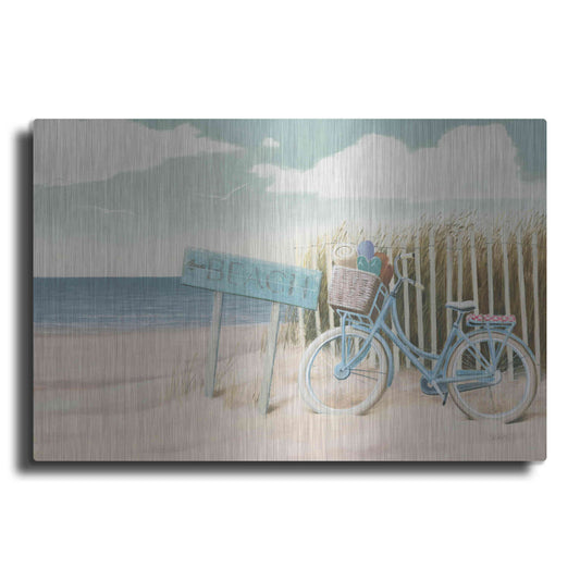 Luxe Metal Art 'Beach Cruiser II' by James Wiens, Metal Wall Art