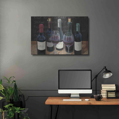 Luxe Metal Art 'Wine Spirit I' by James Wiens, Metal Wall Art,36x24