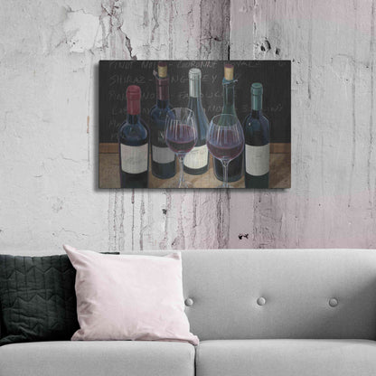Luxe Metal Art 'Wine Spirit I' by James Wiens, Metal Wall Art,36x24