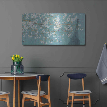 Luxe Metal Art 'April Breeze II' by James Wiens, Metal Wall Art,48x24