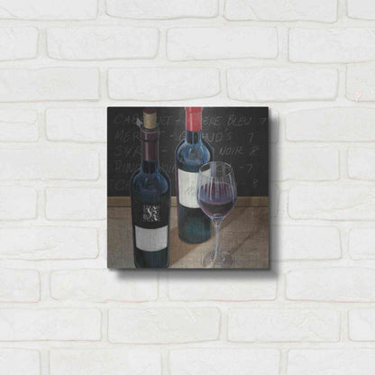 Luxe Metal Art 'Wine Spirit II' by James Wiens, Metal Wall Art,12x12