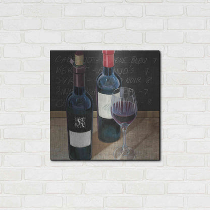 Luxe Metal Art 'Wine Spirit II' by James Wiens, Metal Wall Art,24x24