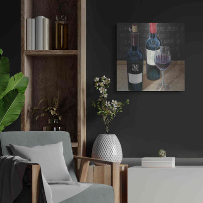 Luxe Metal Art 'Wine Spirit II' by James Wiens, Metal Wall Art,24x24