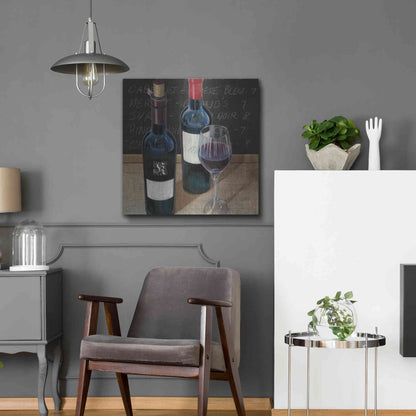Luxe Metal Art 'Wine Spirit II' by James Wiens, Metal Wall Art,24x24