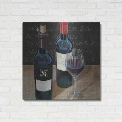 Luxe Metal Art 'Wine Spirit II' by James Wiens, Metal Wall Art,36x36