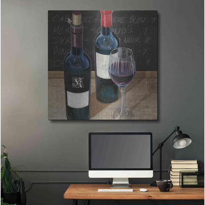 Luxe Metal Art 'Wine Spirit II' by James Wiens, Metal Wall Art,36x36