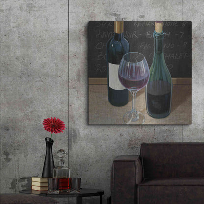 Luxe Metal Art 'Wine Spirit III' by James Wiens, Metal Wall Art,36x36