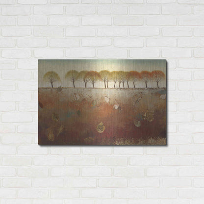 Luxe Metal Art 'Field and Forest' by James Wiens, Metal Wall Art,36x24