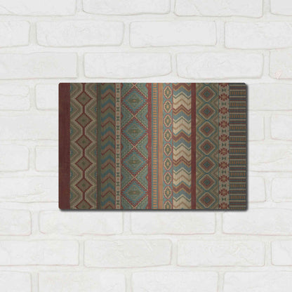 Luxe Metal Art 'Country Mood II' by James Wiens, Metal Wall Art,16x12