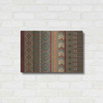 Luxe Metal Art 'Country Mood II' by James Wiens, Metal Wall Art,24x16