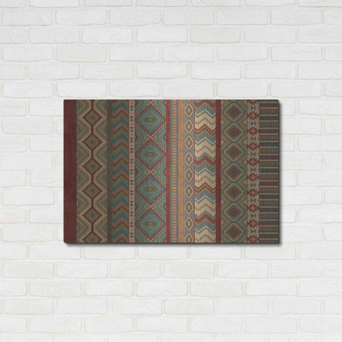 Luxe Metal Art 'Country Mood II' by James Wiens, Metal Wall Art,36x24