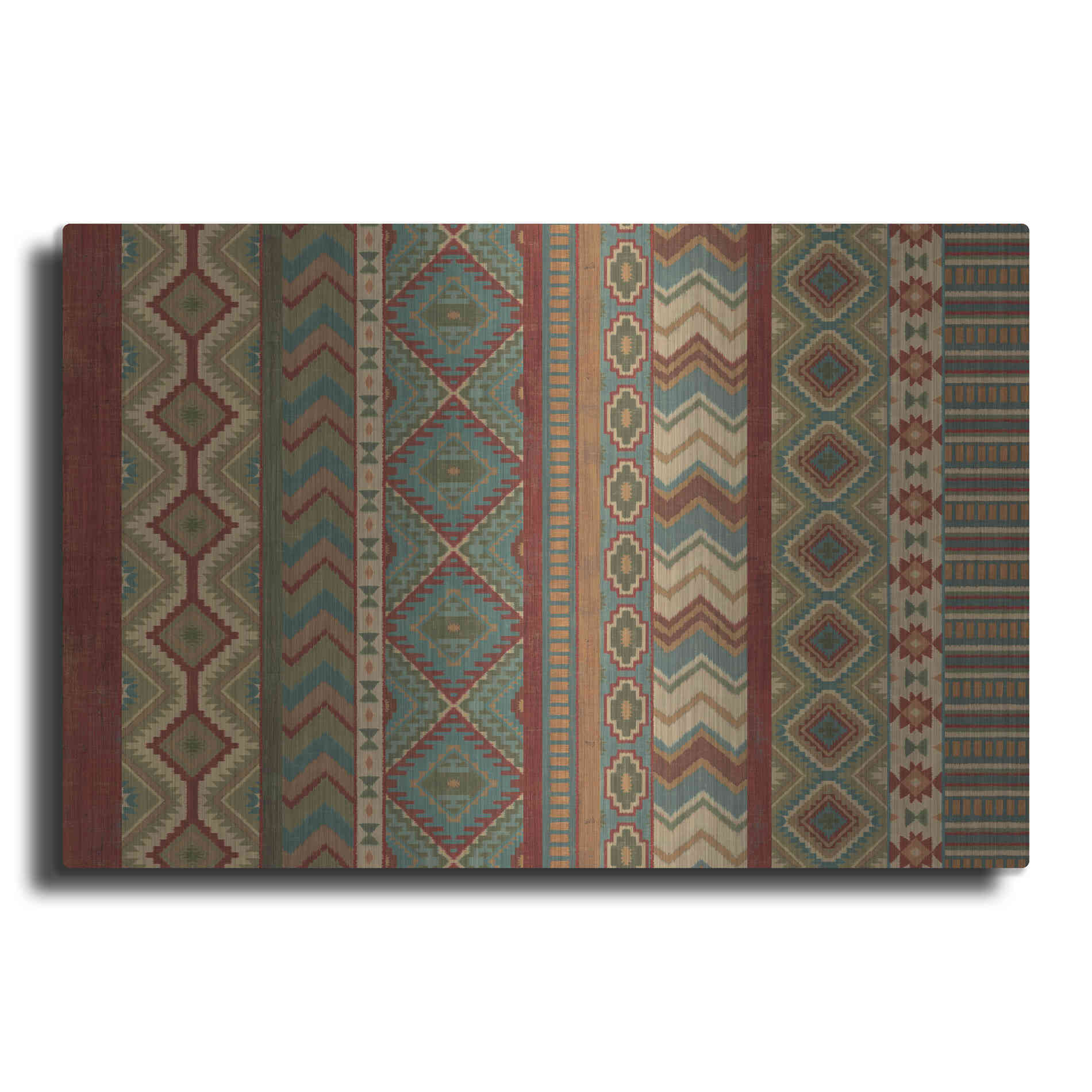 Luxe Metal Art 'Country Mood II' by James Wiens, Metal Wall Art