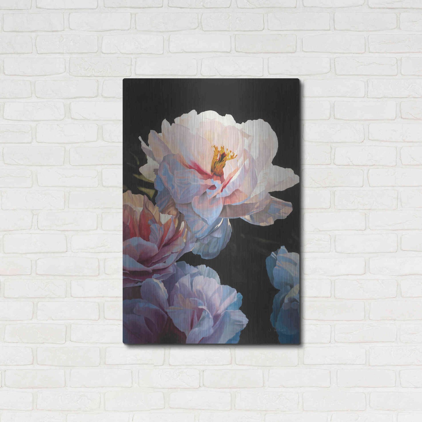 Luxe Metal Art 'Morning Glow II' by James Wiens, Metal Wall Art,24x36