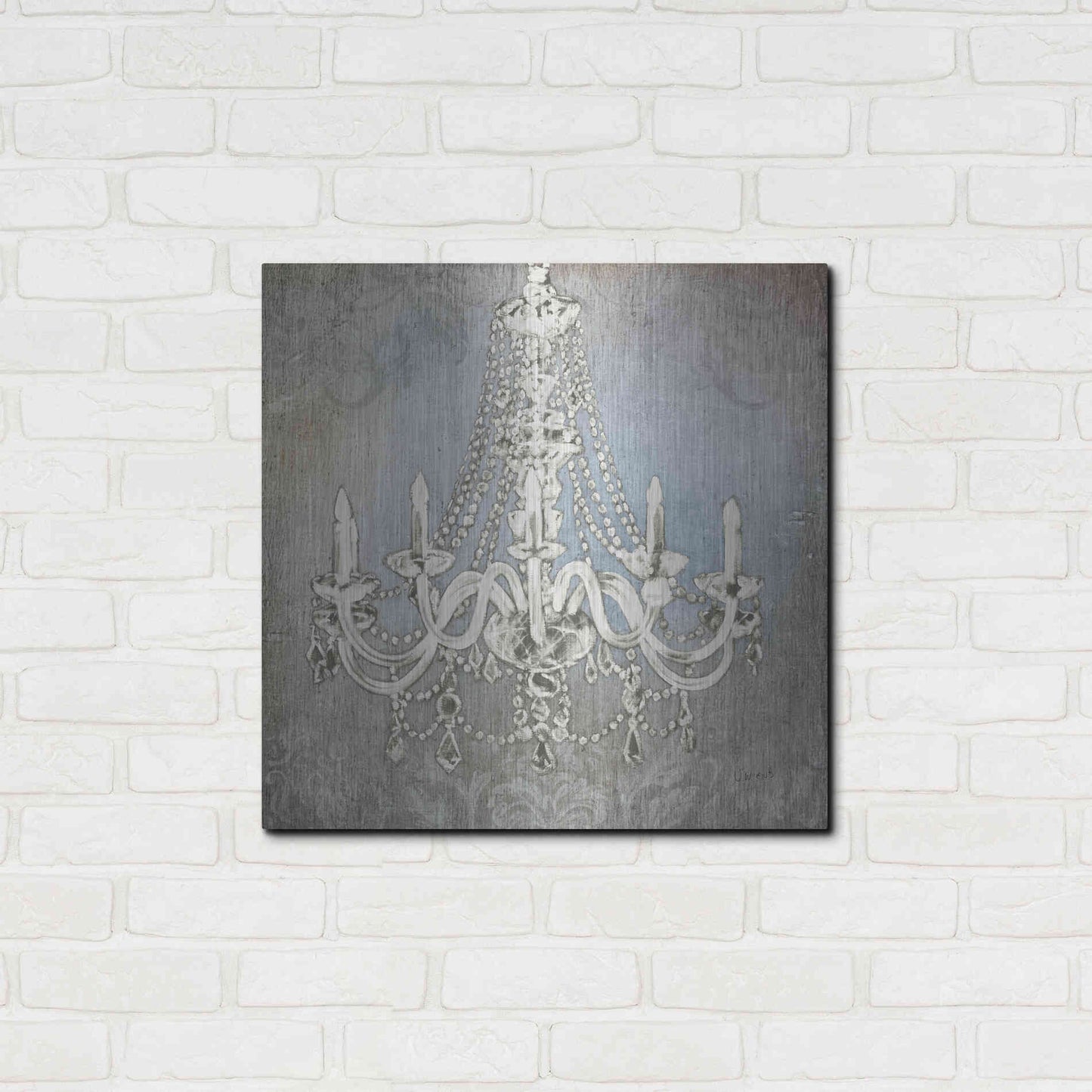 Luxe Metal Art 'Luxurious Lights II' by James Wiens, Metal Wall Art,24x24