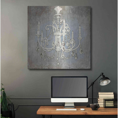 Luxe Metal Art 'Luxurious Lights III' by James Wiens, Metal Wall Art,36x36