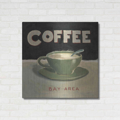 Luxe Metal Art 'Coffee Spot III' by James Wiens, Metal Wall Art,36x36