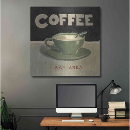 Luxe Metal Art 'Coffee Spot III' by James Wiens, Metal Wall Art,36x36
