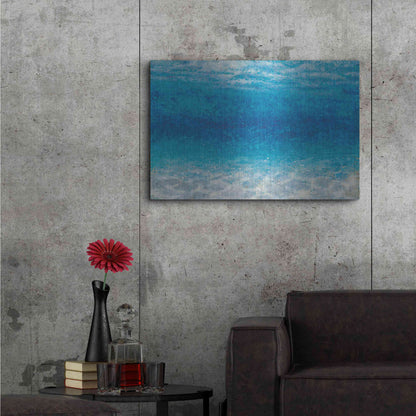 Luxe Metal Art 'Underwater I' by James Wiens, Metal Wall Art,36x24