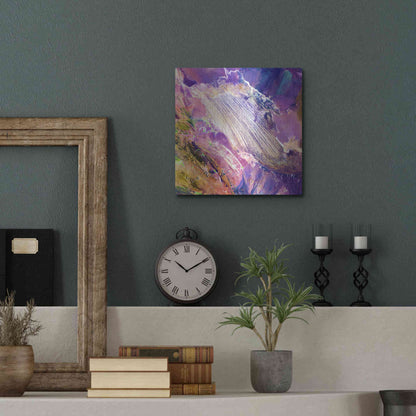 Luxe Metal Art 'Earth As Art: Wind Power', Metal Wall Art,12x12