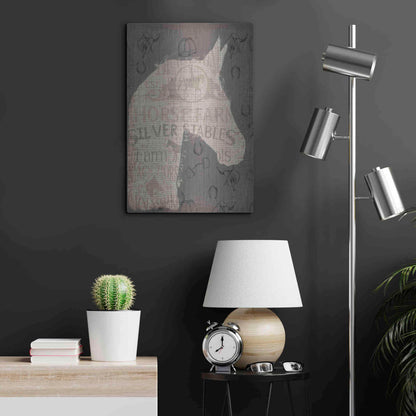 Luxe Metal Art 'Equine II' by James Wiens, Metal Wall Art,16x24