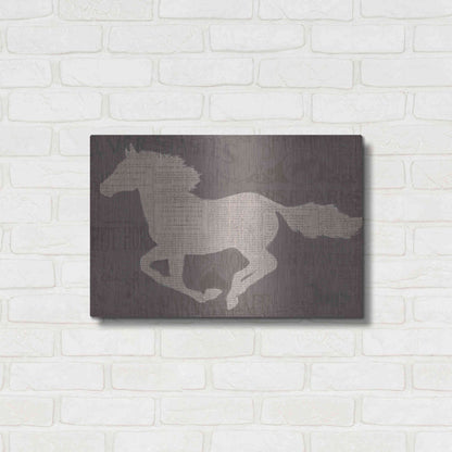 Luxe Metal Art 'Equine I' by James Wiens, Metal Wall Art,24x16