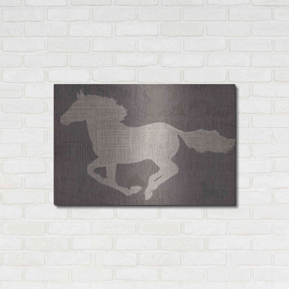 Luxe Metal Art 'Equine I' by James Wiens, Metal Wall Art,36x24
