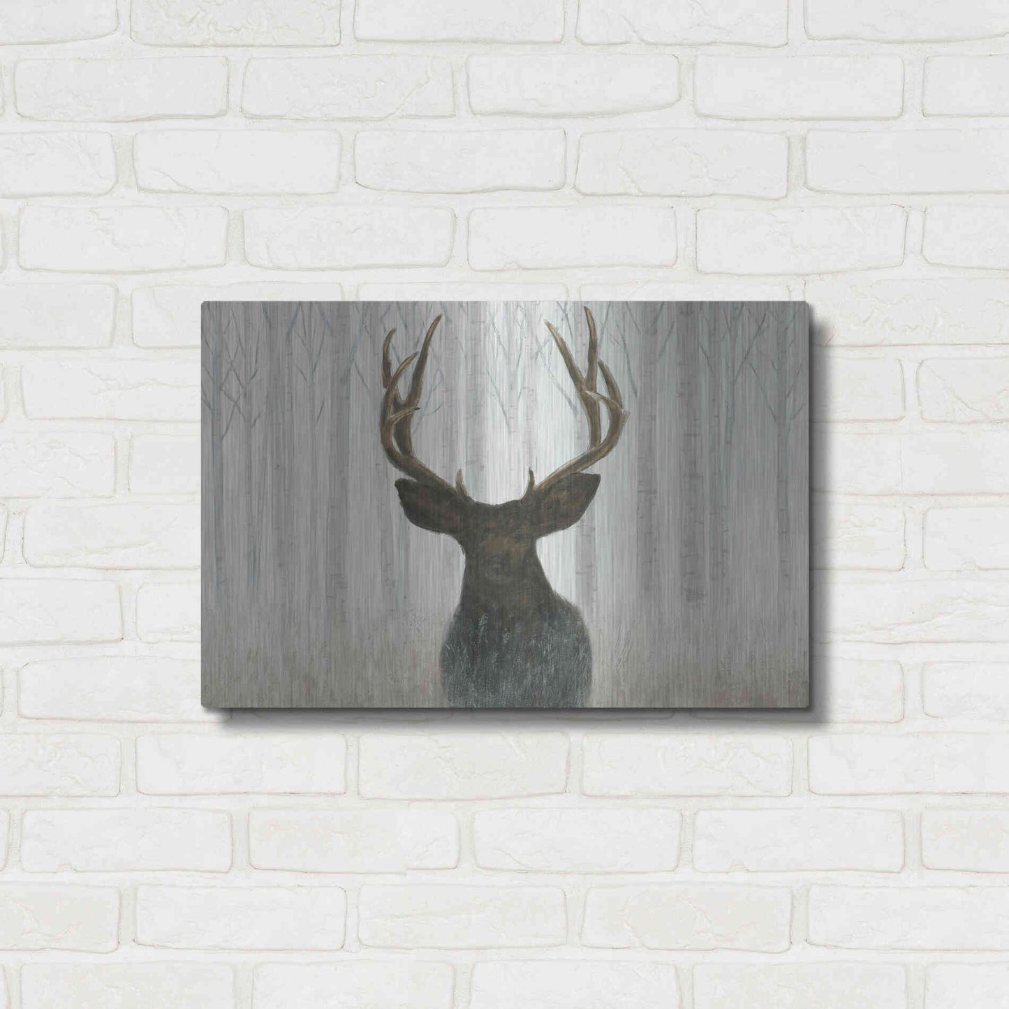 Luxe Metal Art 'Into the Forest' by James Wiens, Metal Wall Art,24x16